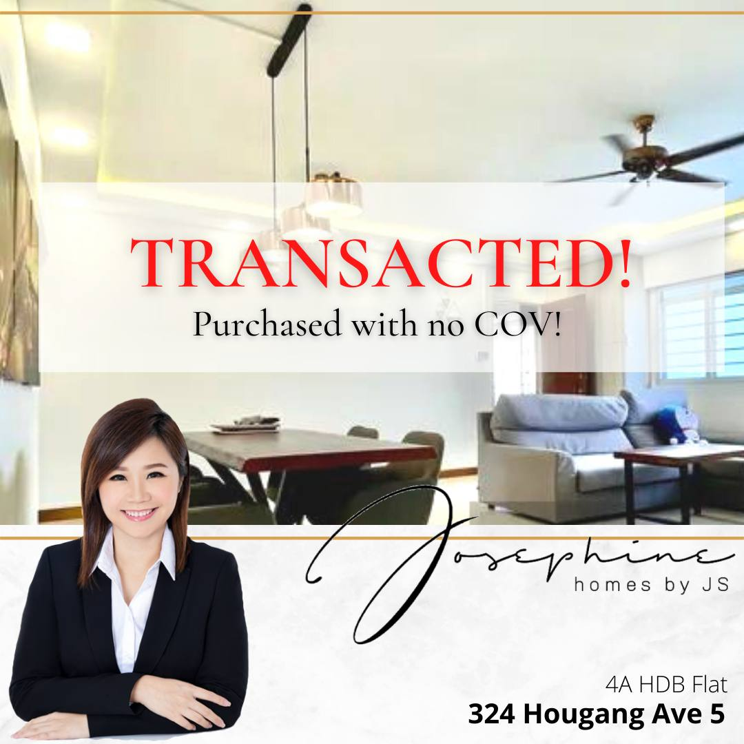 Property transaction completed at Block 324 Hougang Avenue 5